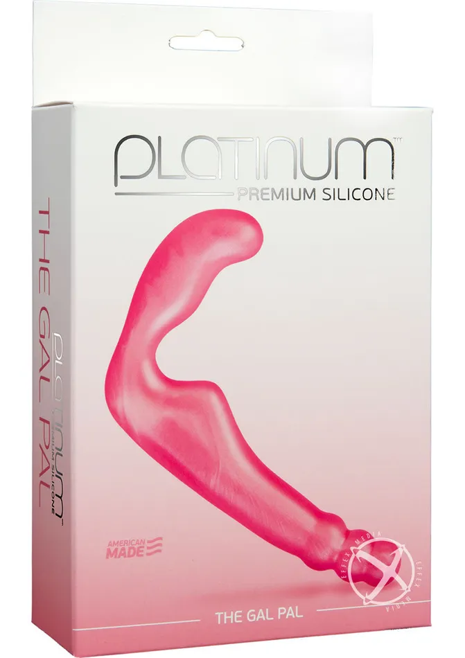 Platinum Premium Silicone Female Sex Toys Platinum Premium Silicone The Gal Pal Strapless StrapOn GSpot Dildo