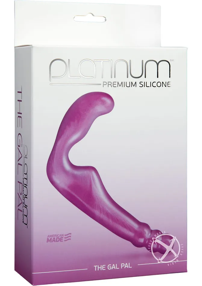 Platinum Premium Silicone Female Sex Toys Platinum Premium Silicone The Gal Pal Strapless StrapOn GSpot Dildo
