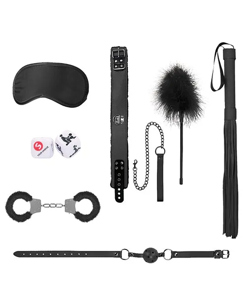 Playthings Shots Ouch Introductory Bondage 6 Black Anal