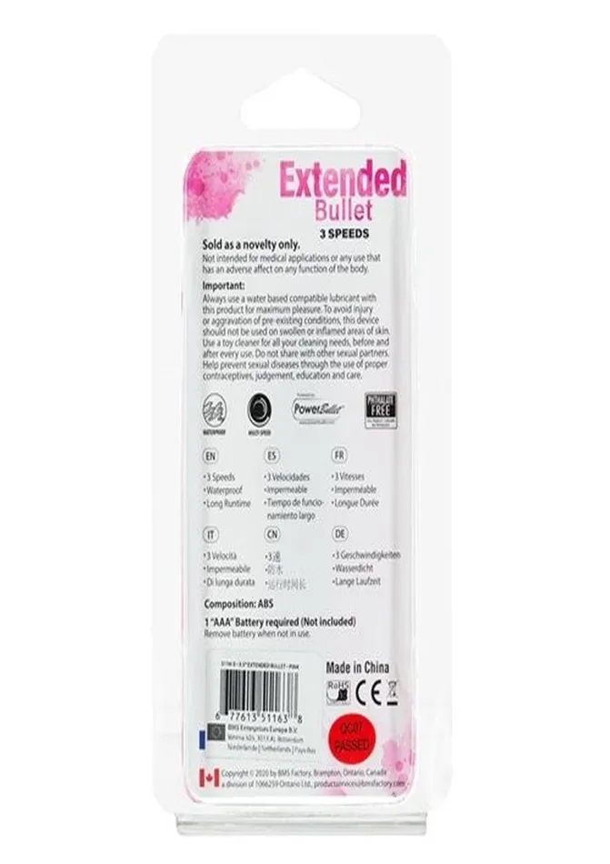 Powerbullet Female Sex Toys Powerbullet Extended Breeze Vibrating Bullet