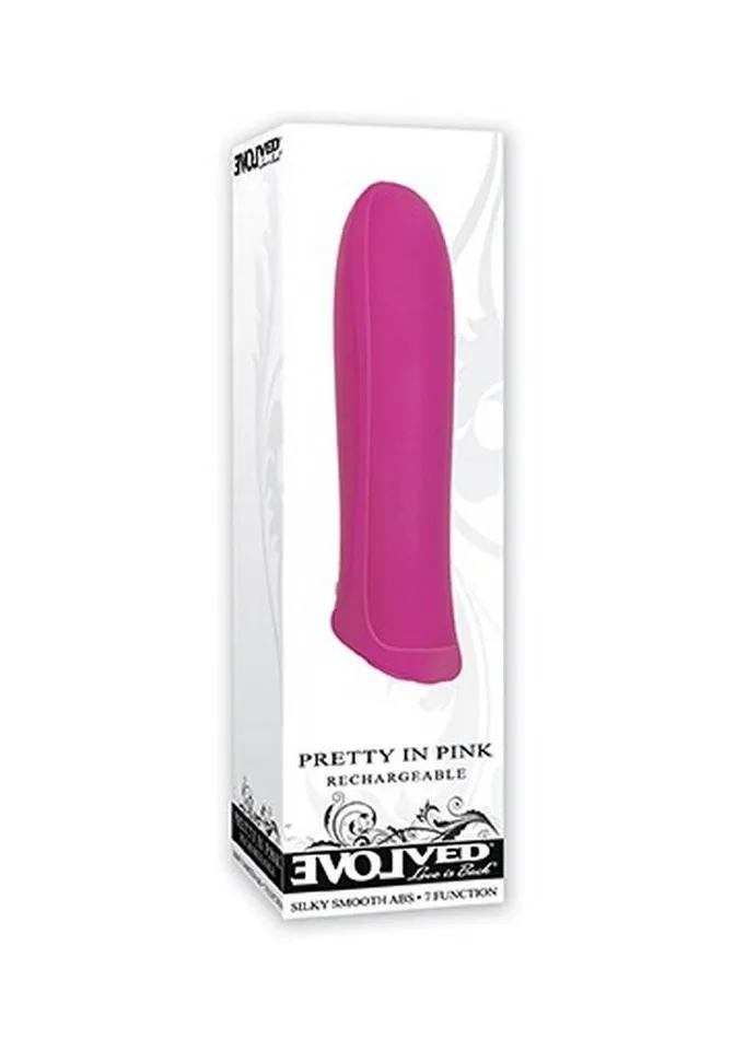 Pretty In Pink Rechargeable Bullet Evolved Vibrators