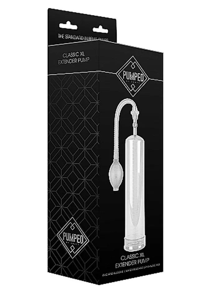 Pumped By Shots Classic Extra Large Extender Penis Pump Pumped Male Sex Toys