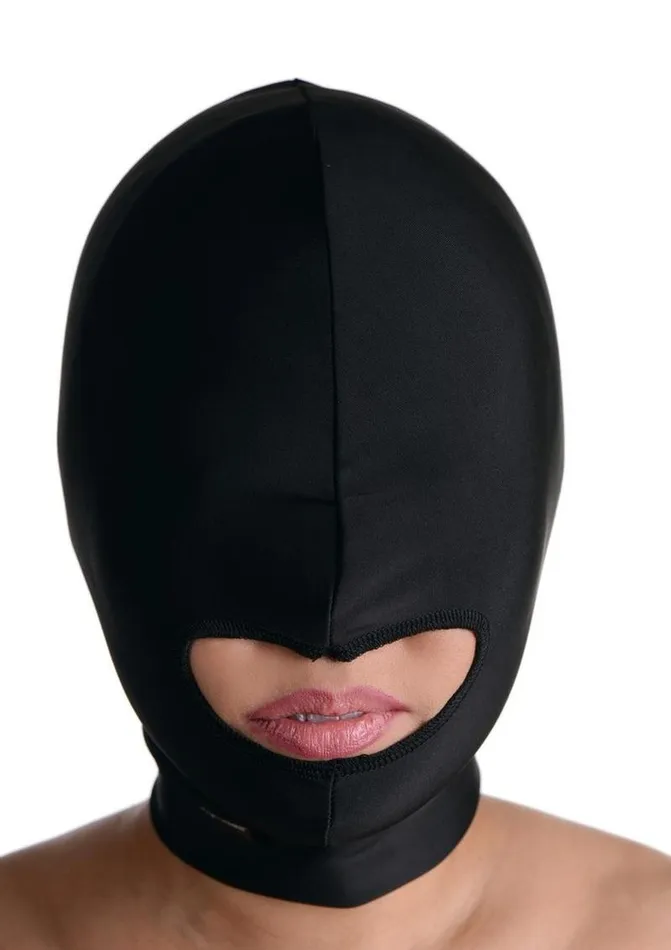 Restraints Strict Leather Strict Leather Premium Spandex Hood with Mouth Opening Restraints Strict Leather Strict Leather Premium Spandex Hood with Mouth Opening
