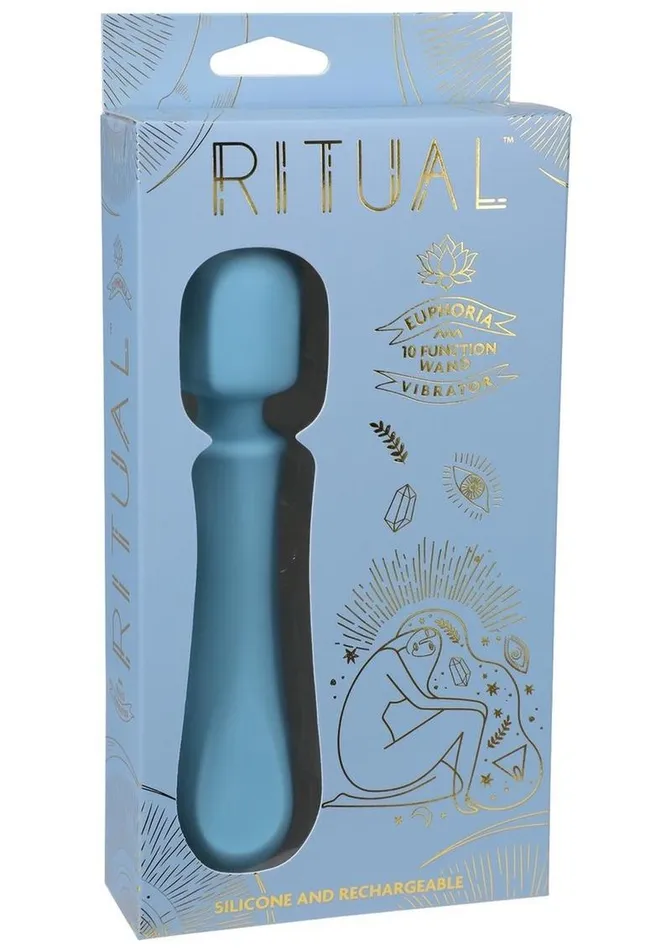 Ritual Ritual Euphoria Rechargeable Silicone Wand Vibrator Female Sex Toys