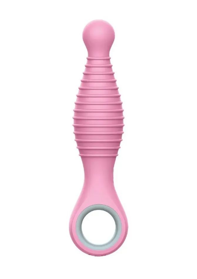 Rock Candy Sweet Cheeks Rechargeable Silicone Anal Vibrator Rock Candy Toys Anal