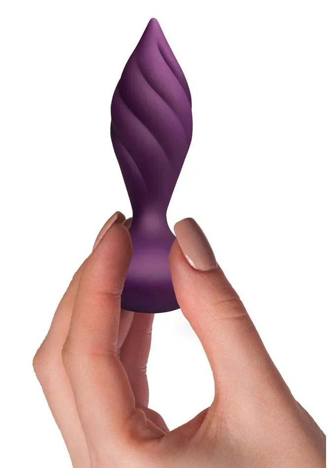 Rocks Off Desire Rechargeable Silicone Anal Plug with Remote Control Male Sex Toys