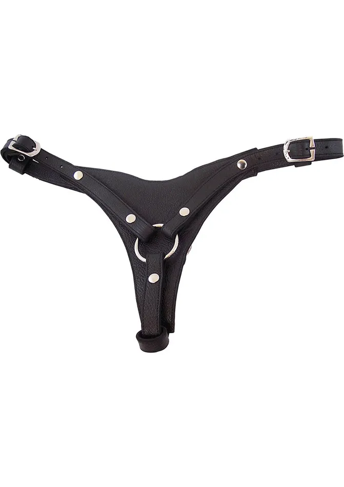 Rouge Female Sex Toys Rouge Female Dildo Leather Harness