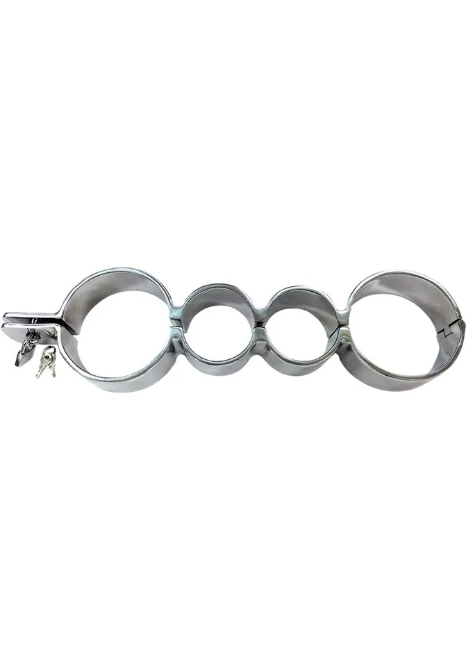 Rouge Stainless Steel Wrist and Ankle Binder Rouge Dildos